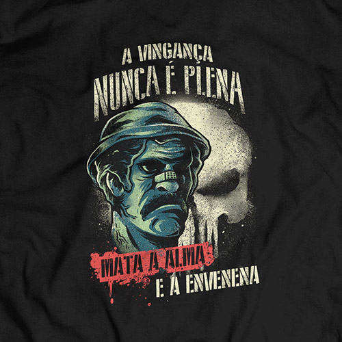Camiseta Preta - Madruga