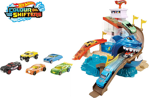 Hot Wheels City - Color Shifter - Desafio Do Tubarão