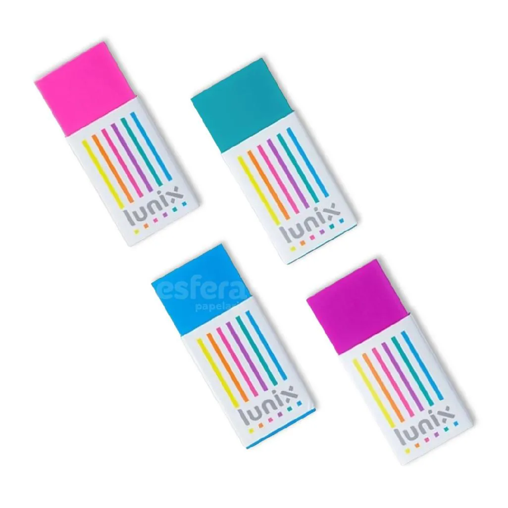 Kit Borrachas Lunix Embalagem