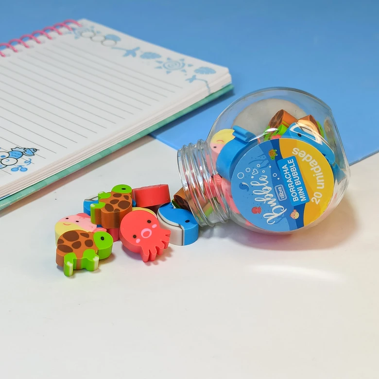 Mini Borrachas Detalhe