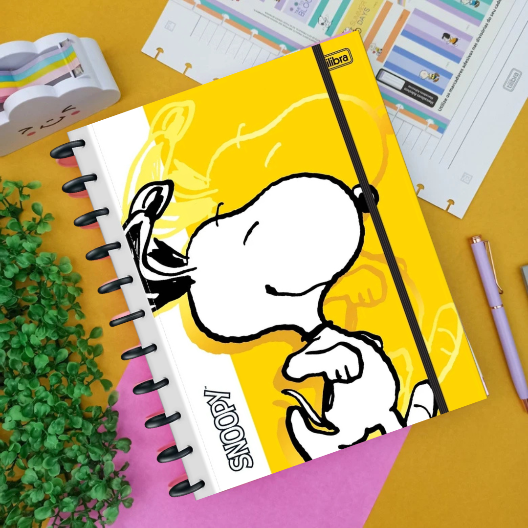 Caderno Inteligente Snoopy