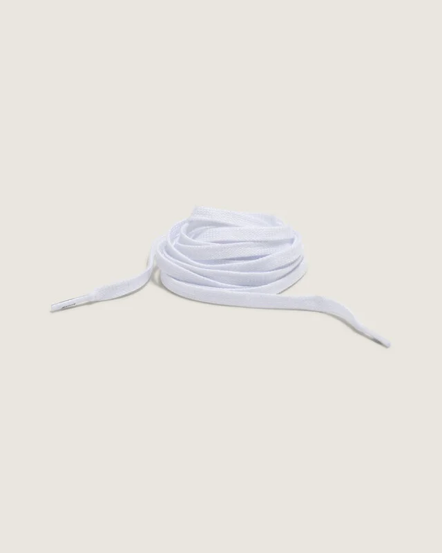 Par de Cadarço Redondo 5 mm Branco 1,50 m Tênis Amarrar Top

