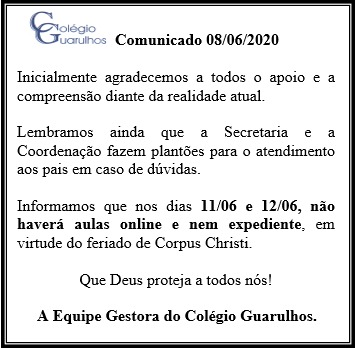 Comunicado